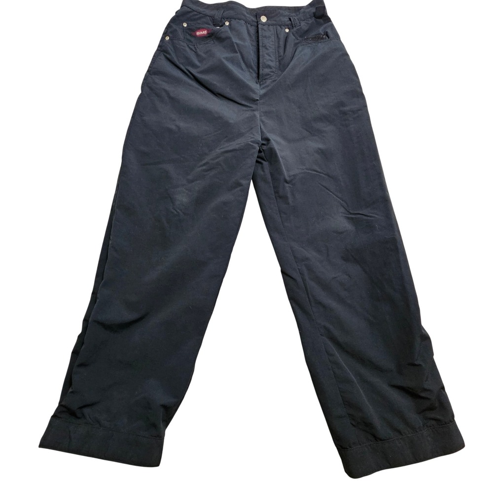 Sims Snowboards Pants‎ Size M Black Vintage Technical Ski Snowboard Utility